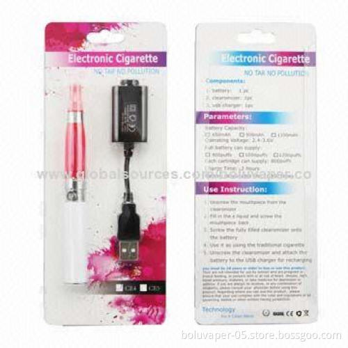 2014 Promotional EGO CE4 Electronic Cigarette Starter Kit, Comes in Blister Packaging